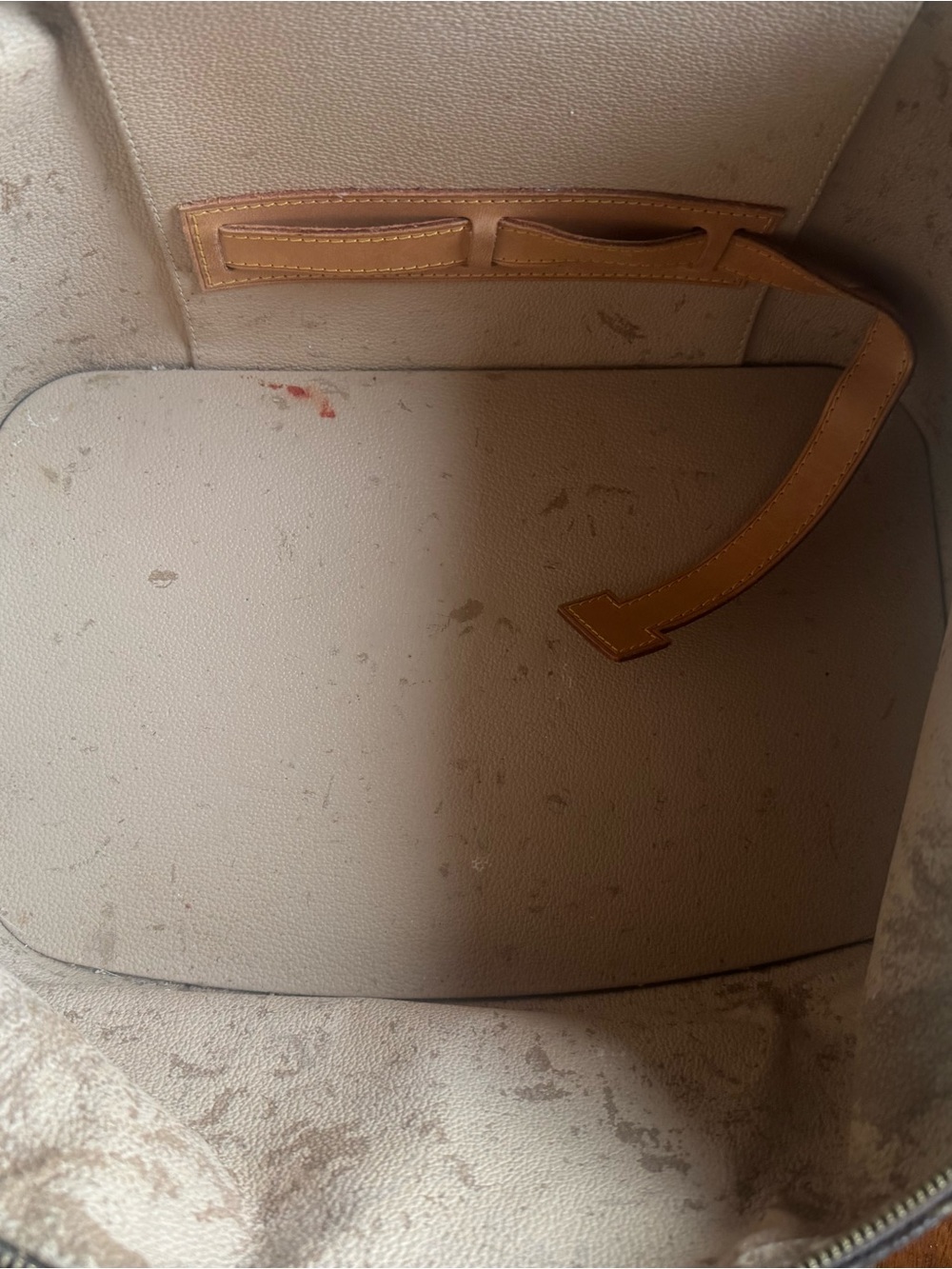 Louis Vuitton Monogram Canvas Shoulder Bag - Brown/ Tan - Picture 15 of 16